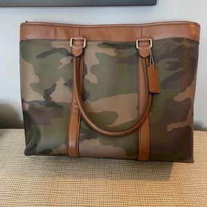 Men’s Coach Camo Tote